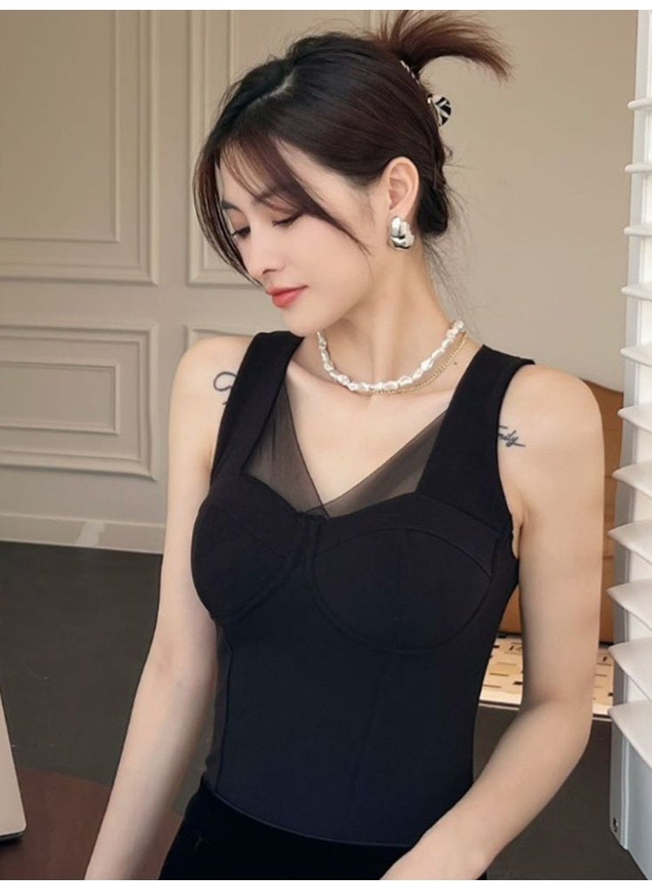 NIBEMINENT Woman Thermal Underwear Autumn WinterThermo Lingerie Soft Warm Top Wear Thermo Vest Undershirt With Bra Padded - Image 2