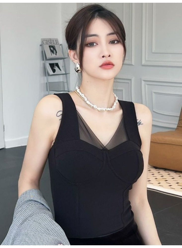 NIBEMINENT Woman Thermal Underwear Autumn WinterThermo Lingerie Soft Warm Top Wear Thermo Vest Undershirt With Bra Padded - Image 1