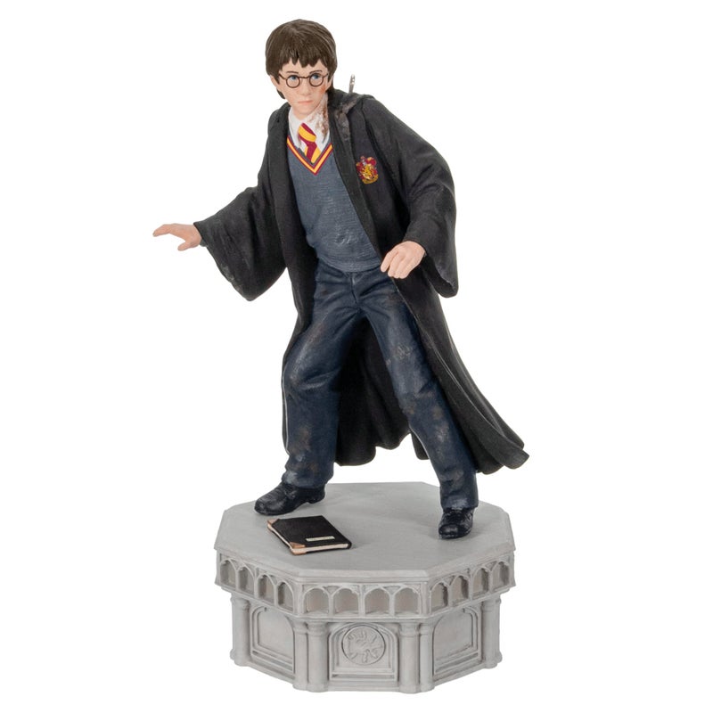 Hallmark Keepsake Christmas Ornament  Harry Potter and The Chamber of Secrets Collection Harry Potter with Light and Sound  Gifts for Harry Potter Fans - Image 1