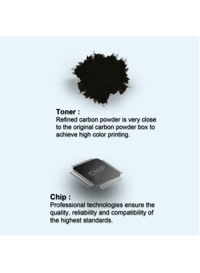 ASTA 126A CE310A Universal CF350A 130A CP1025 Toner Compatible For HP Color LaserJet Pro CP1025NW M175 M275 Printer Premium Office Consumable Printing CE E 310 A 126 130 CF F 350 BK K laser jet Replacement - Image 4