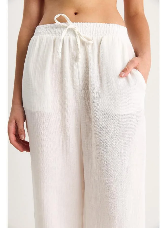 Ginger  Pullon Straight Fit Pants for Women | Best Price UAE