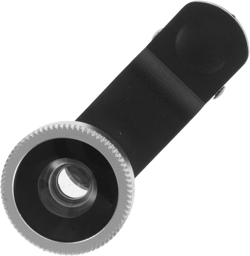Portable Cell Phone Camera Lens Kit Super Wide Angle Macro Fisheye Lens Silver Enhance Your Smartphone Photography with Precision Focus - Image 1
