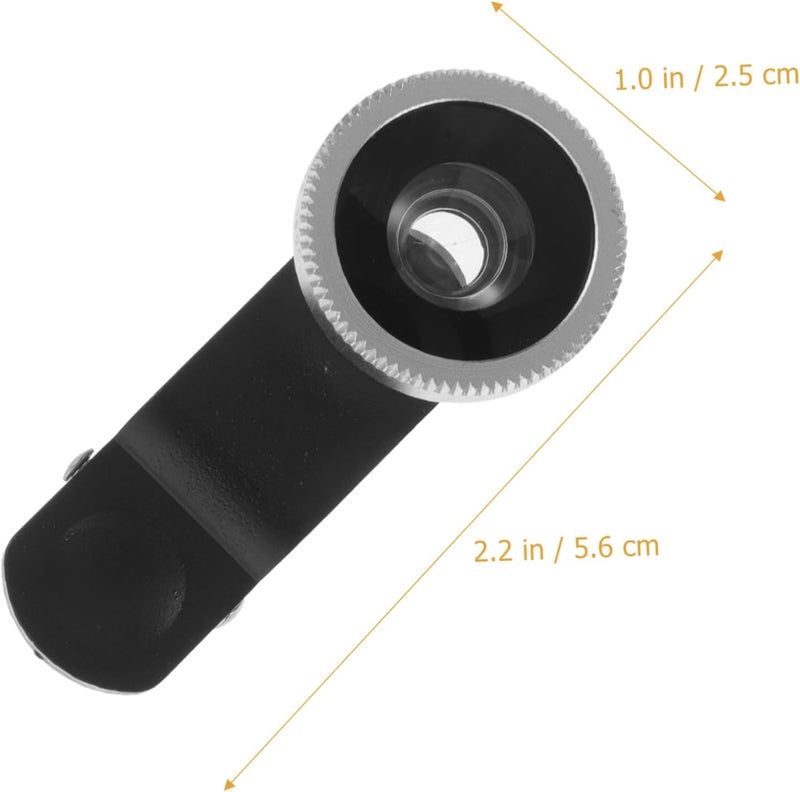 Portable Cell Phone Camera Lens Kit Super Wide Angle Macro Fisheye Lens Silver Enhance Your Smartphone Photography with Precision Focus - Image 3