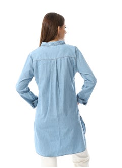 Andora Long Sleeves Denim Shirt  - Image 3