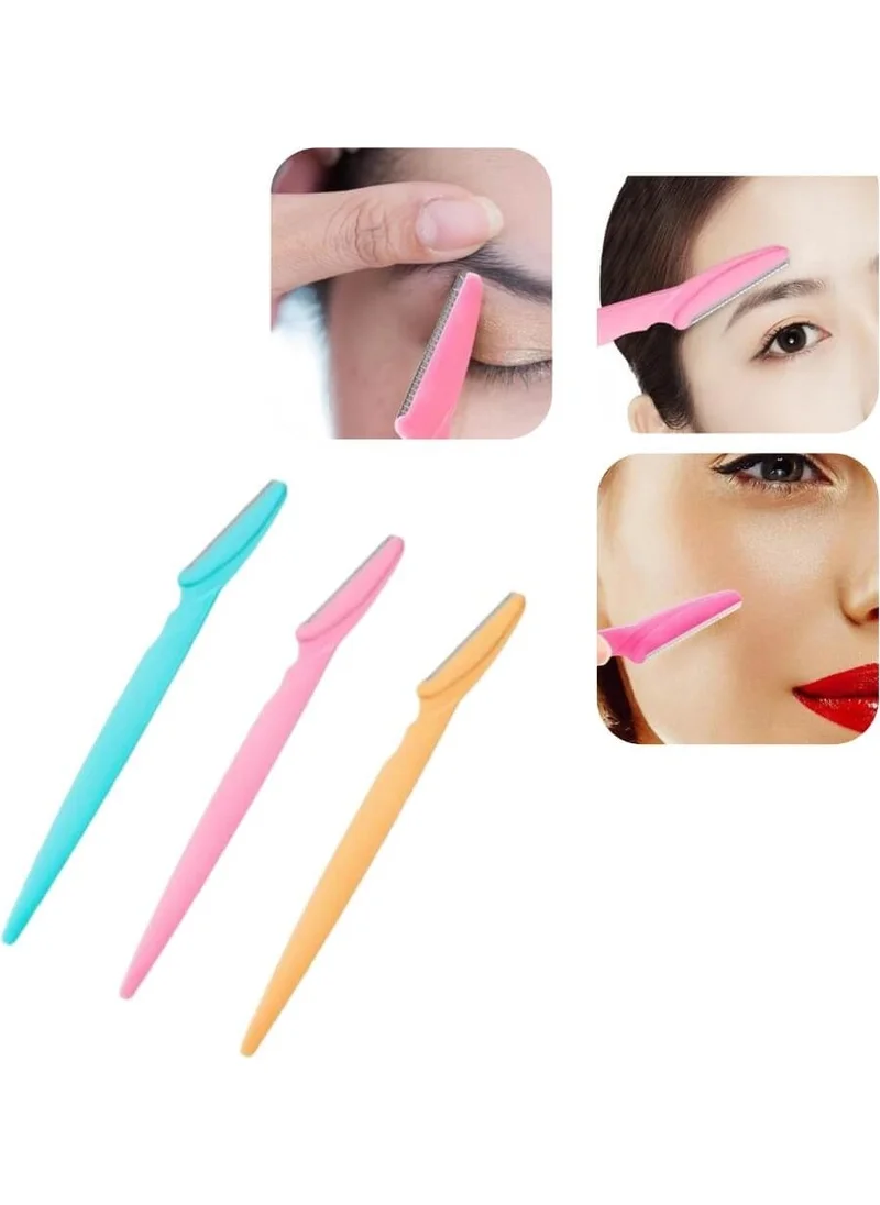 Piev Facial Cleansing Eyebrow Razor Set of 3