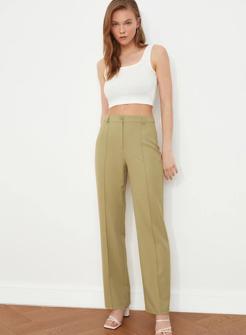 ترينديول بنطال ذو خصر عالي