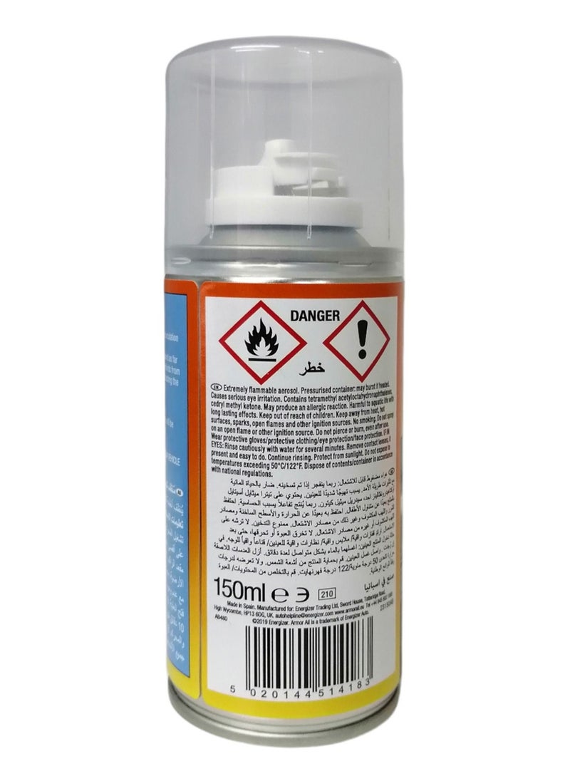 ARMOR ALL - A/C Cleaner With Cool Mist Scent, 150ml - Image 1