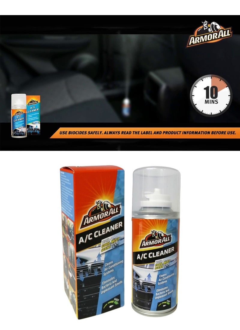 ARMOR ALL - A/C Cleaner With Cool Mist Scent, 150ml - Image 1