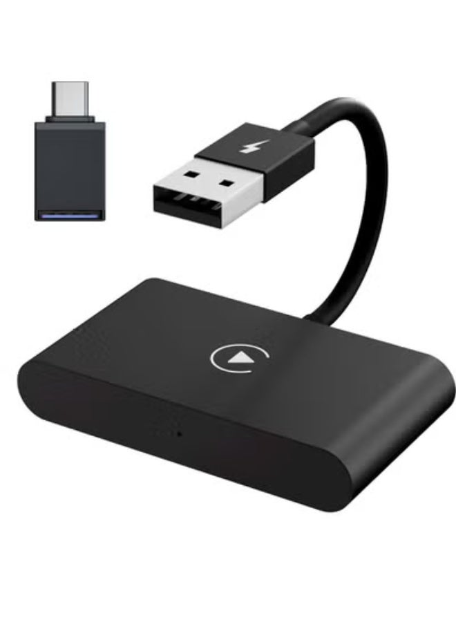 فورتي محول CarPlay لاسلكي للآيفون - دونجل USB جاهز للاستخدام فورًا لترقية نظام الترفيه في السيارة من سلكي إلى لاسلكي - Image 1