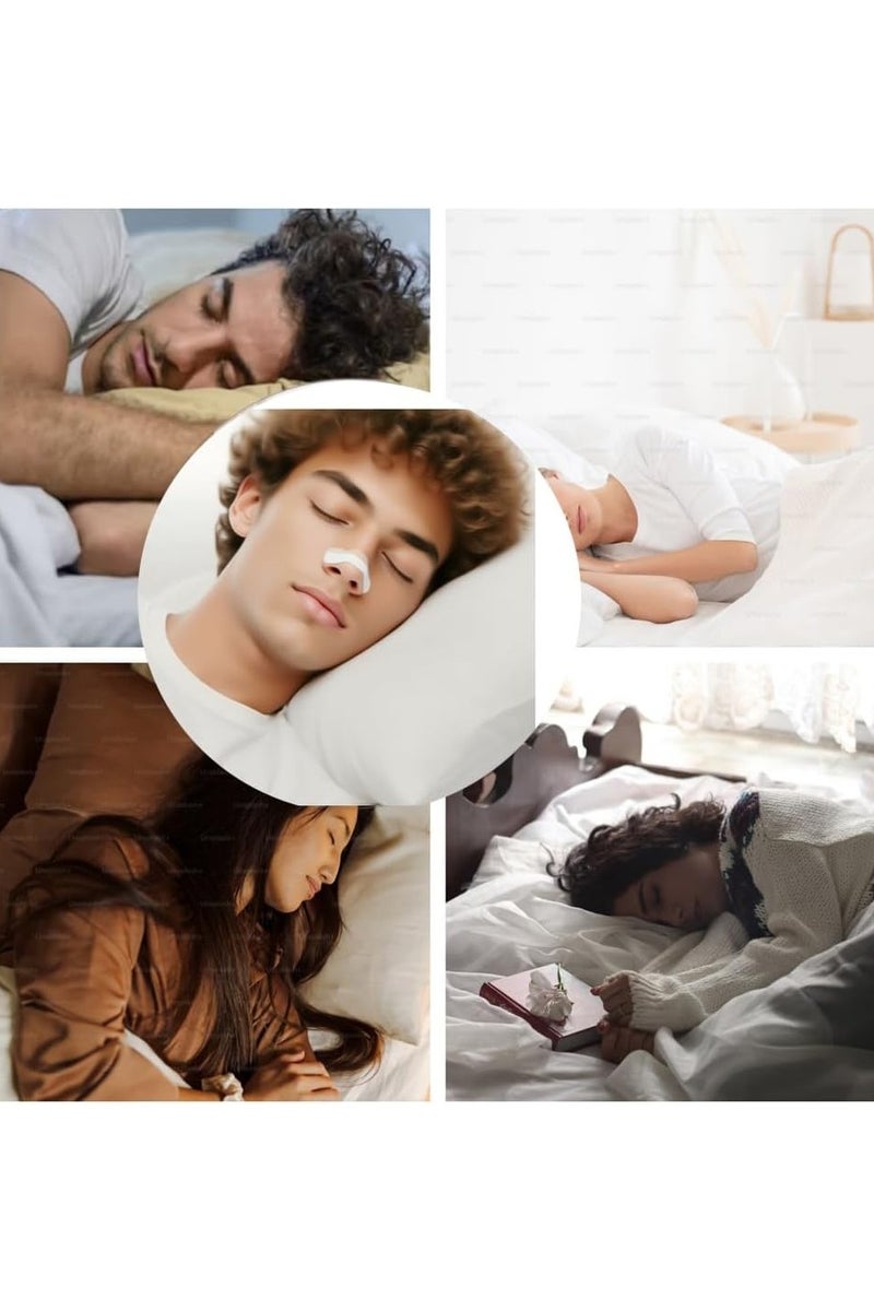 120PCS/60 Day Anti-Snoring Magnetic Nasal Strips Refill Tabs Pack, Sleep Nasal Strips for Home And Travel, Reduce Snoring, Enhanced Breathing, Improve Sleep Quality Snoring(Square type） - Image 3