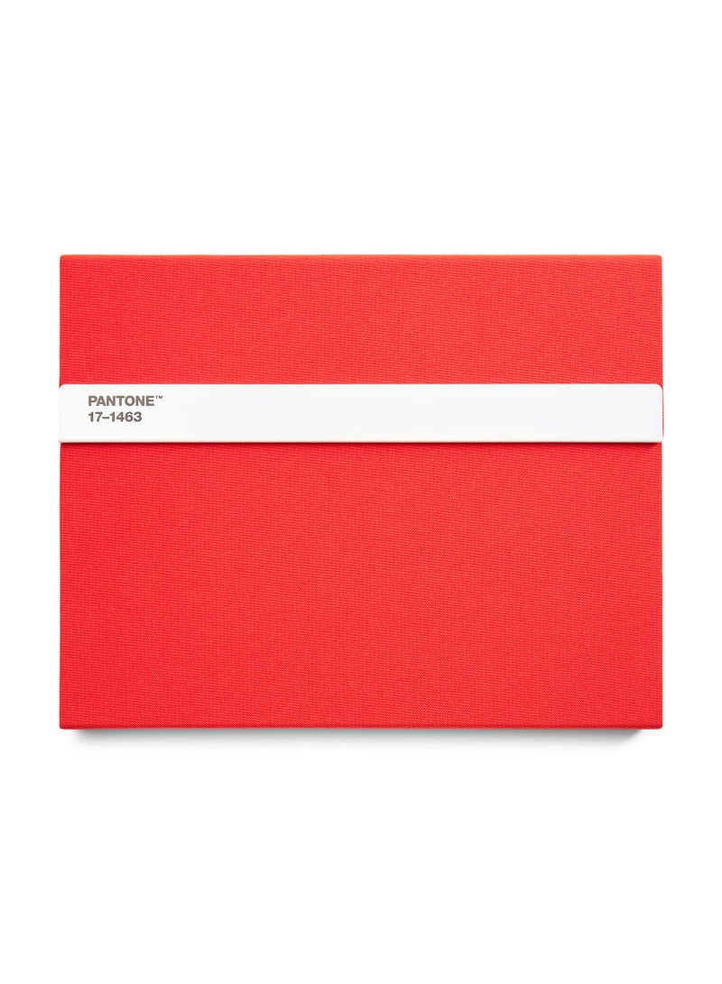 Pantone Premium Notebook with Pencil – Perfect for Notes & Ideas – Orange - Image 1