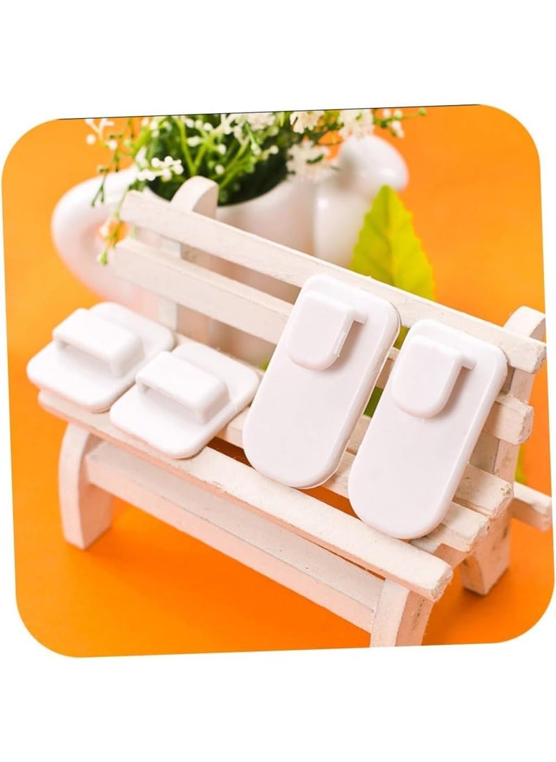 Yogilabel Yogilabel Remote Sticker Hook ACTV Remote Control Hook Self Adhesive Hook On Tiles Wall WallSticking Hooks Organization Bathroom Kitchen and OfficeSet of 2 Multicolor  - Image 5