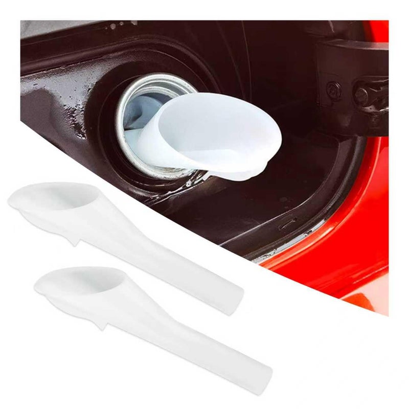 carleef 2PCS Capless Gas Tank Funnel Replacement OEM#8U5A-17B068-EB 1782177 1833948 2050651,Practical Funnels for Automotive Use Compatible with Ford,Fuel Funnel & Gas Funnels for Cars - Image 1