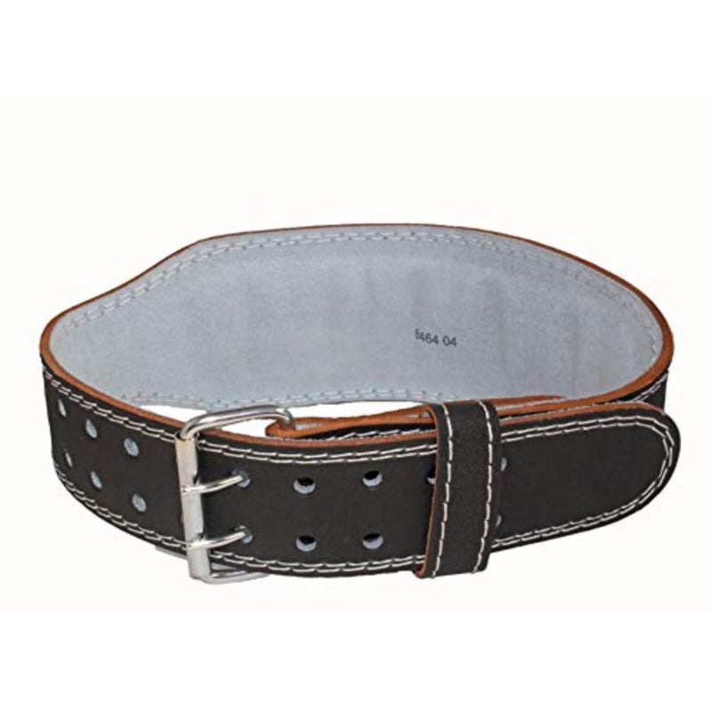 Outdoor tactical use, premium padded leather belt in black, ultra-durable 4-inch width with reinforced stitching for maximum support and comfort - Image 3