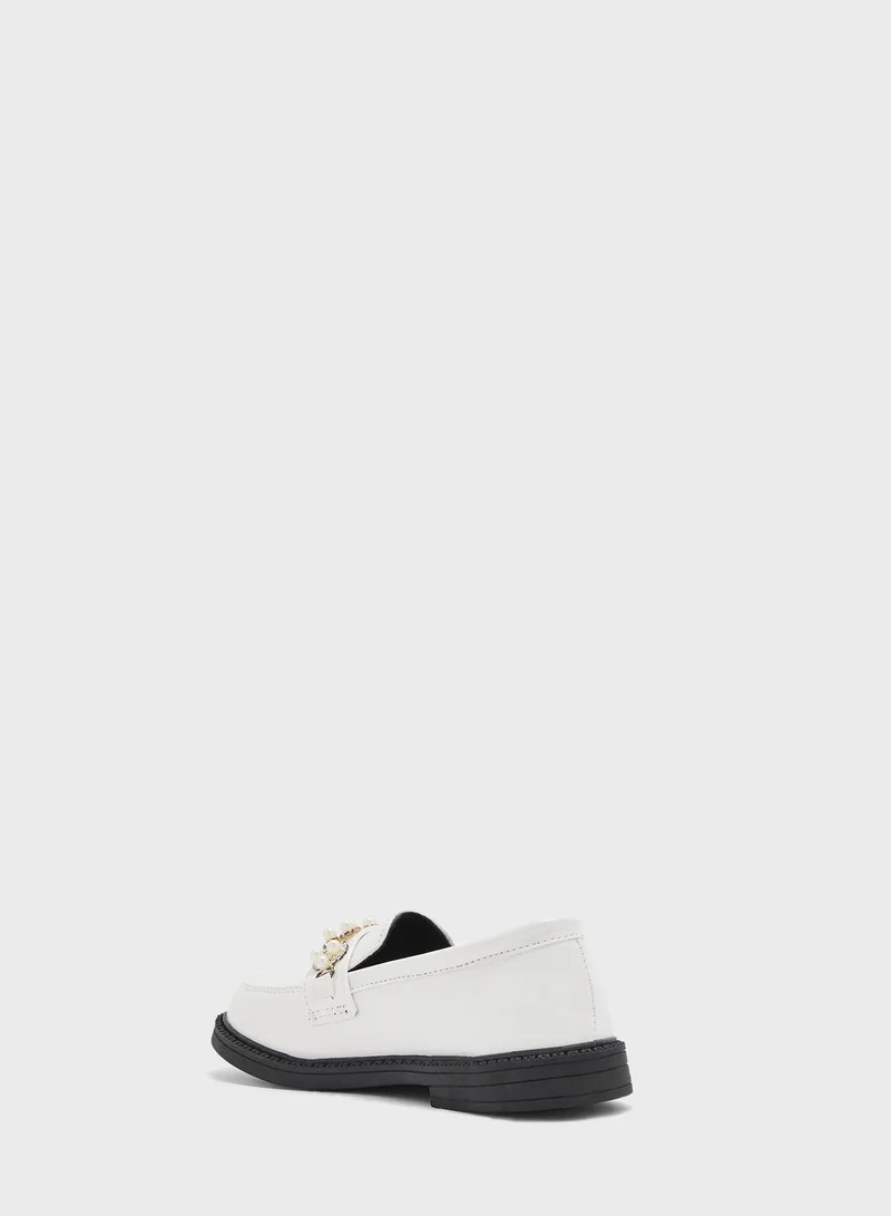 بنياتا Girls Slip Ons