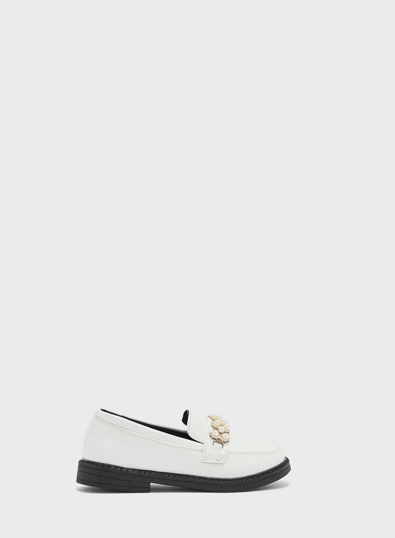 بنياتا Girls Slip Ons