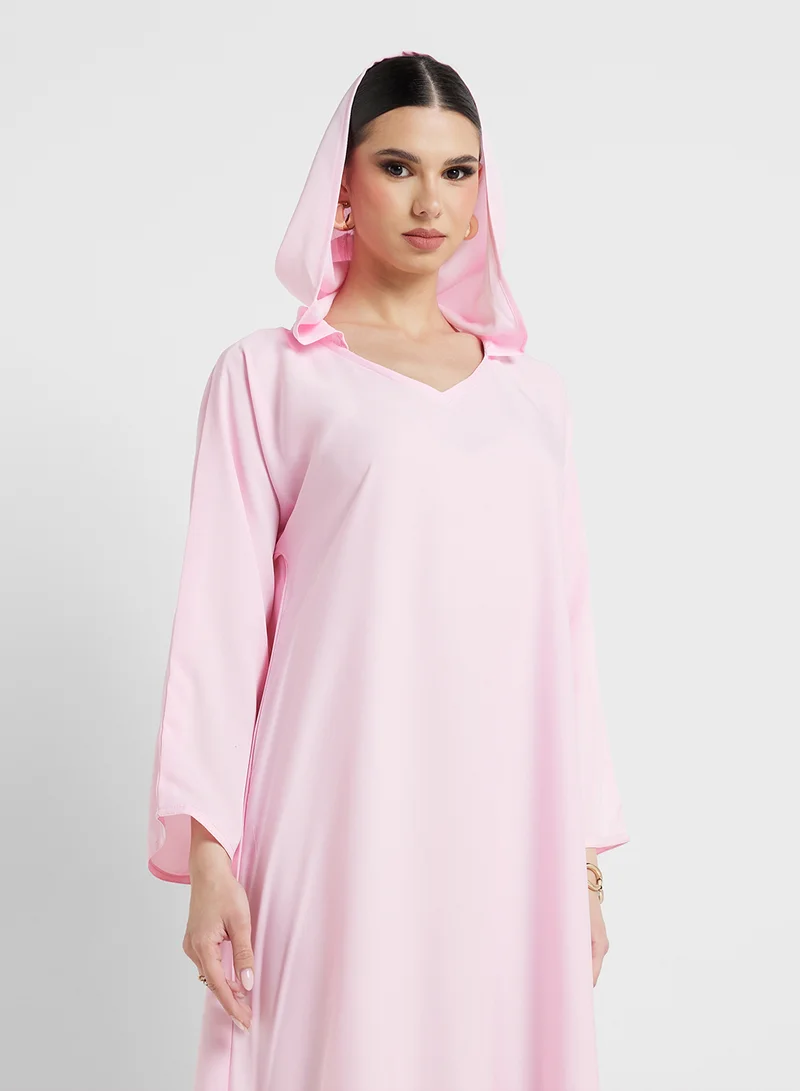 ARABIAN CLOSET Hooded Abaya