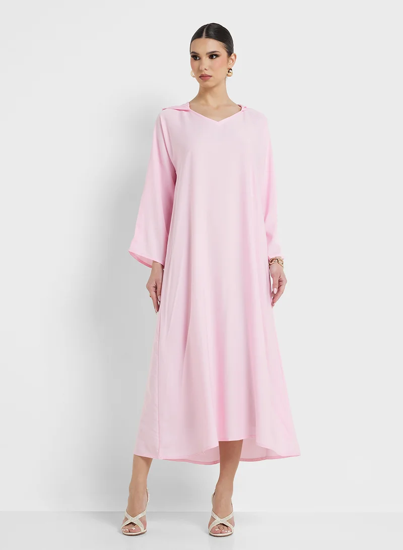 ARABIAN CLOSET Hooded Abaya
