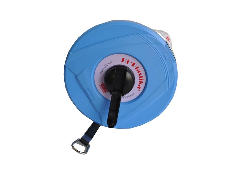 Elysian Hi-Plastika Freemans Fiberglass Measuring Tape for measuring units, Engineering and Building Construction, Surveying, Blue (50 meter) 1PC - Image 2