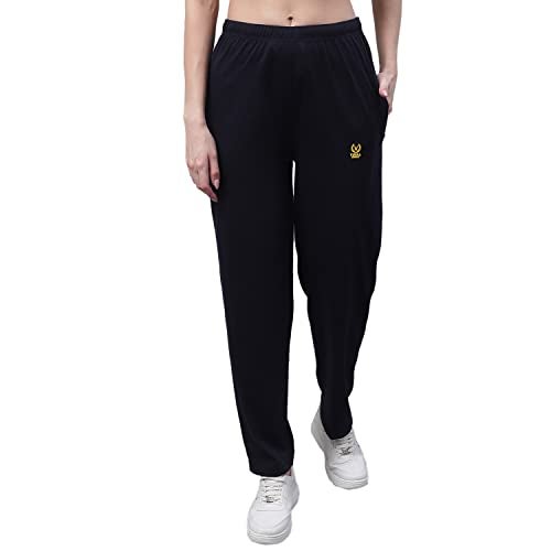 Mack Jonney Regular Fit Cotton Trackpant For Women (Pack Of 2)-D10_BLK_NVY_002-S, Mid Rise, Multicolour - Image 4