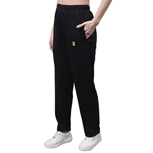 Mack Jonney Regular Fit Cotton Trackpant For Women (Pack Of 2)-D10_BLK_NVY_002-S, Mid Rise, Multicolour - Image 5