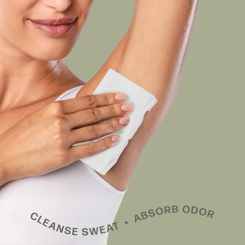 Dew Well Refreshing Deodorant Wipes, Refresh Body Deodorant Wipes, A Fresh Start When Youâ€™re On the Go, Aluminum, Paraben, and Sulfate Free, Variety Pack (Tea Tree, Eucalyptus, Jasmine) - Image 2