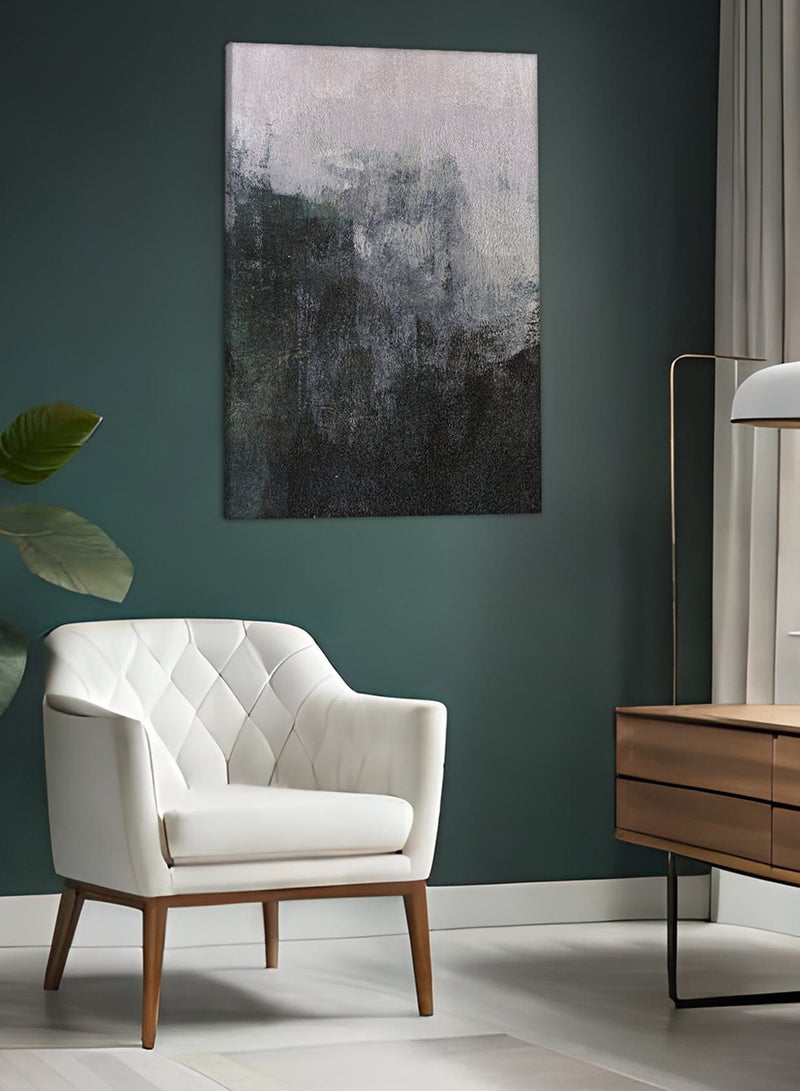 لوحة كانفاس على إطار خشبي بتصميم نمط فنى - Image 3