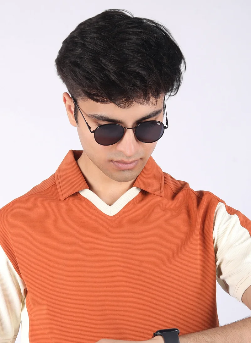 ووجلز Copper Polarized Round Sunglasses