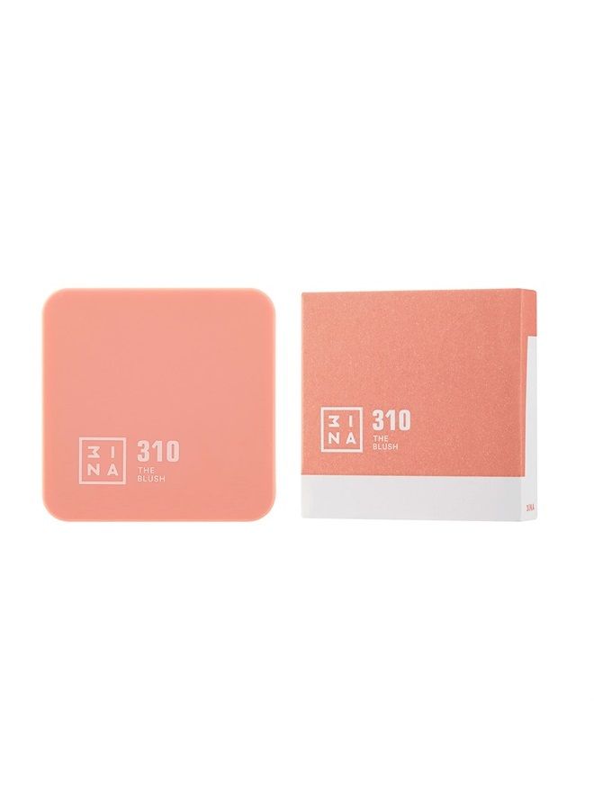 3INA The Blush 310 - Natural, Light Mineral Powder Blush For Sensitive Skin - Blendable, Buildable Rouge To Give Skin A Pigmented, Dewy Glow - Vegan, Cruelty Free, Eco Friendly Blush Makeup - 0.26 Oz - Image 2