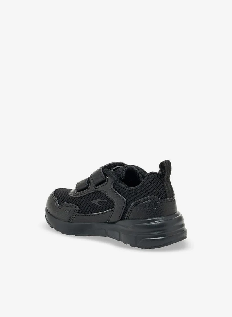 Dash BLACK Unisex Hook & Loop School Shoes  | Best Price UAE