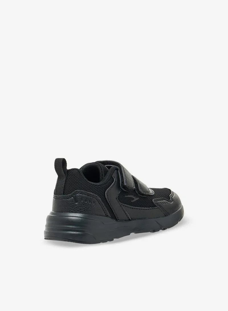 Dash BLACK Unisex Hook & Loop School Shoes  | Best Price UAE