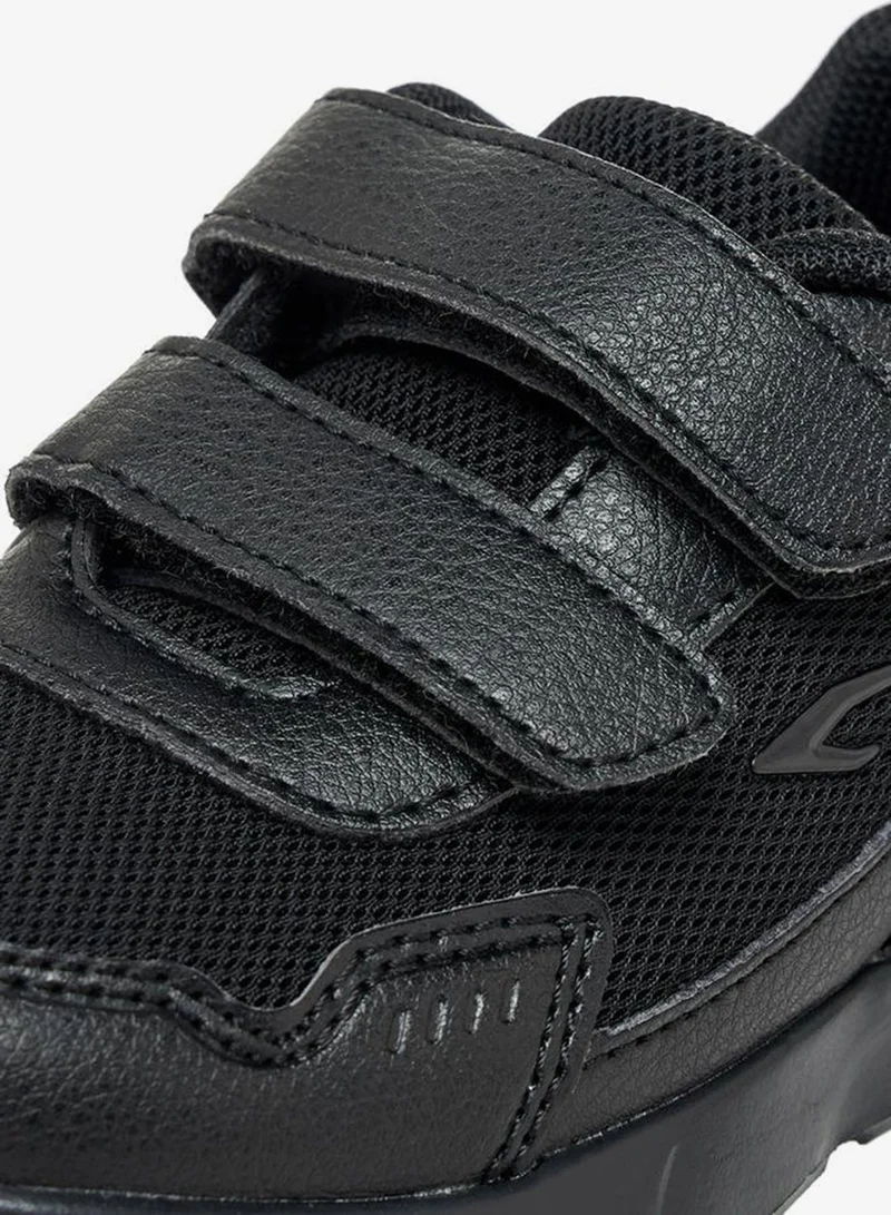 Dash BLACK Unisex Hook & Loop School Shoes  | Best Price UAE