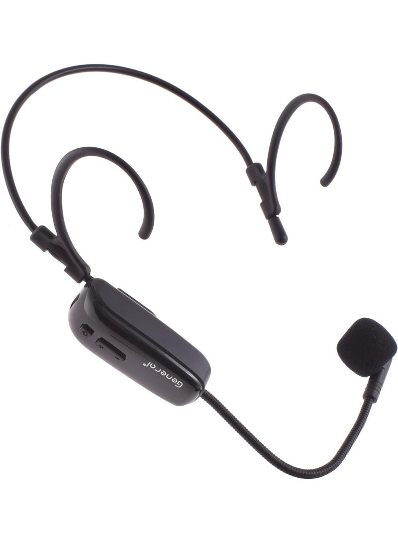 general General GH-W1 Headset Wireless MicroPhone - Black - Image 1