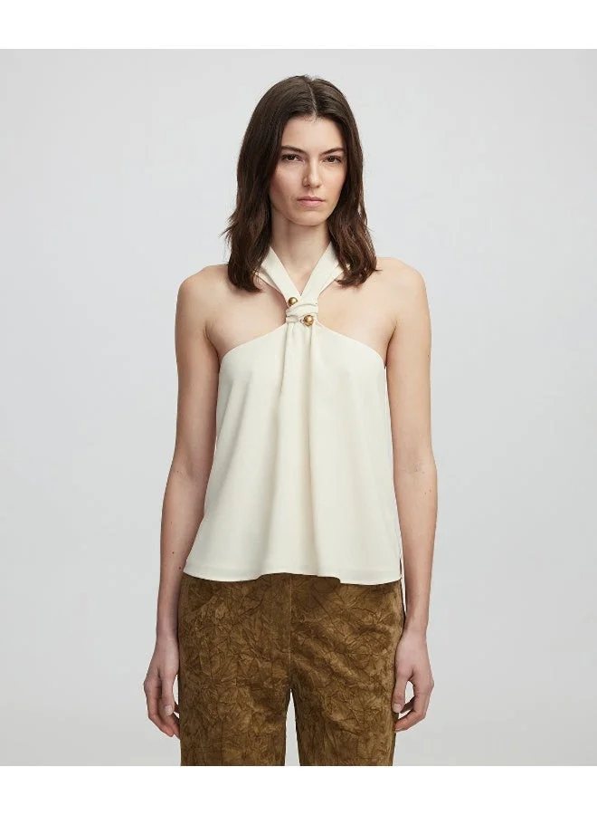 Ipekyol Relaxed Fit Blouse With Metal Accessories