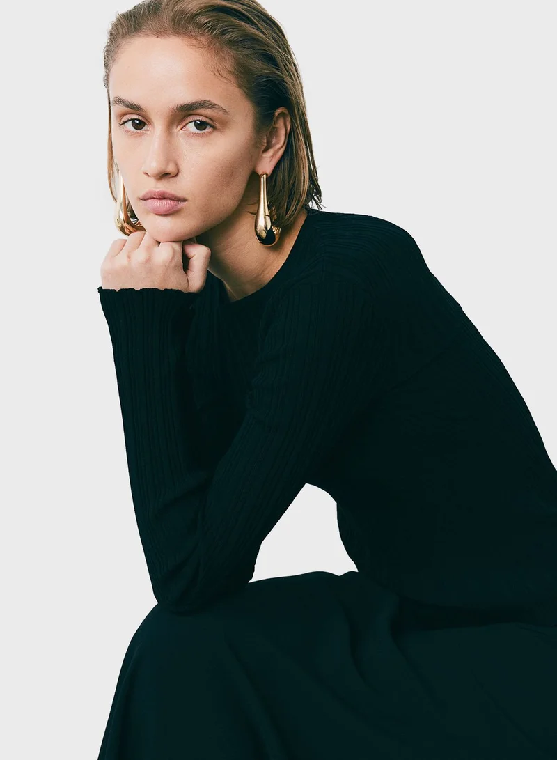 H&M Long Hoop Earrings