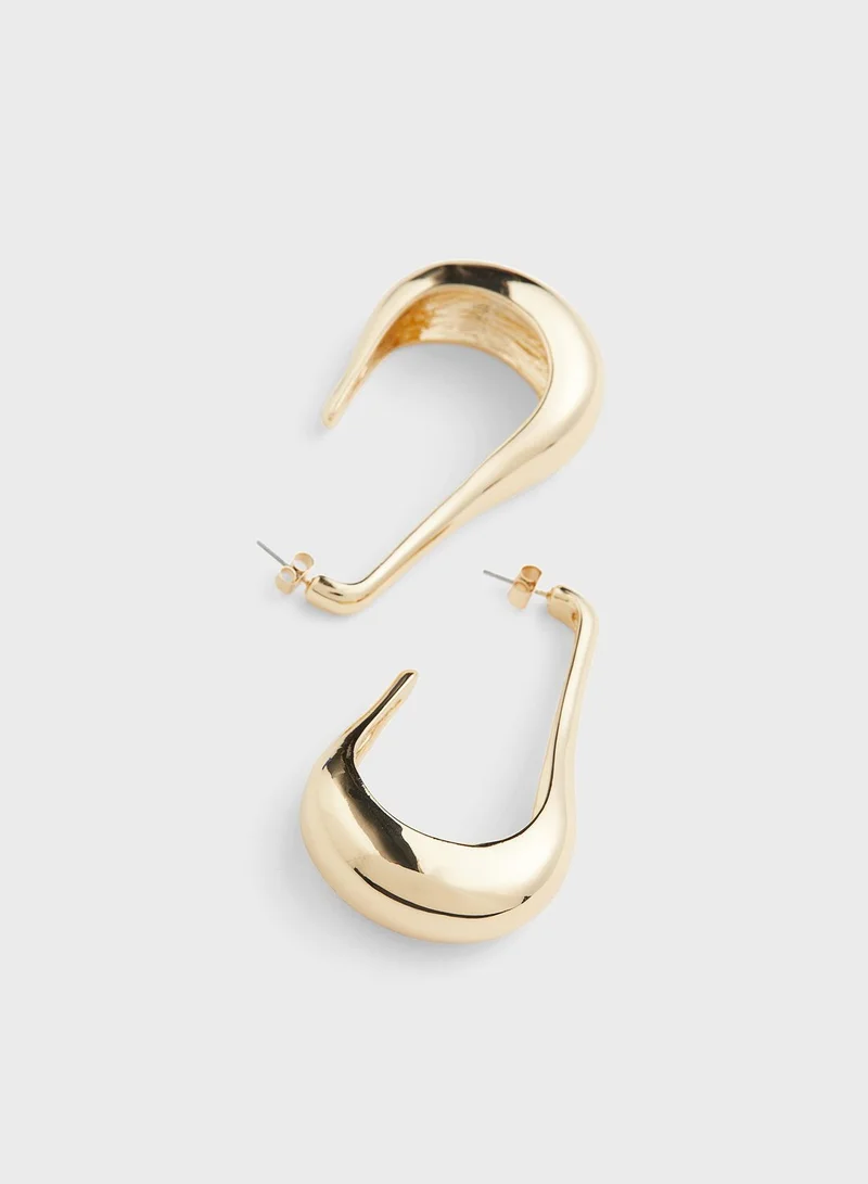 H&M Long Hoop Earrings
