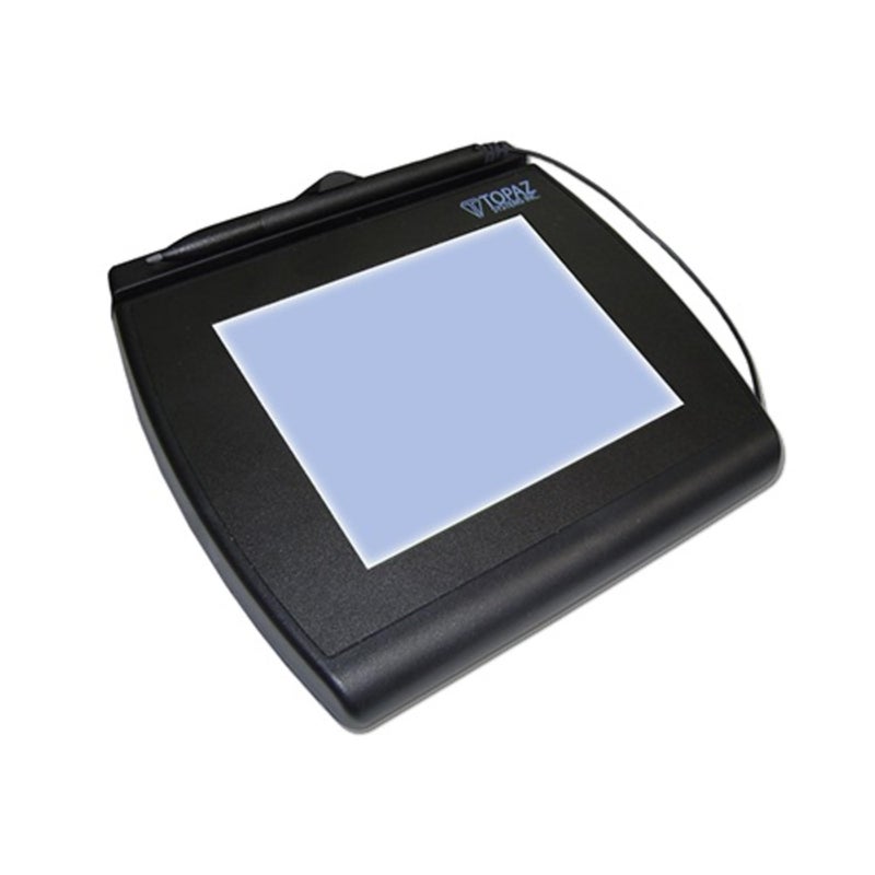 Topaz Signature Capture Tablet With Interactive LCD Display - Backlit LCD - Active PenUSB, Serial - Image 4