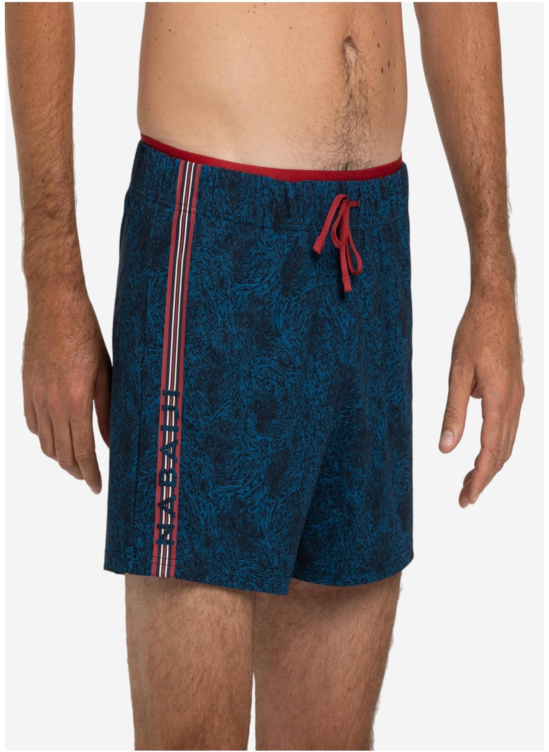 NABAIJI NABAIJI by DECATHLON, Men's Swim Shorts 100 Short Tega Secure Fit & Quick-Dry Black  - Image 1