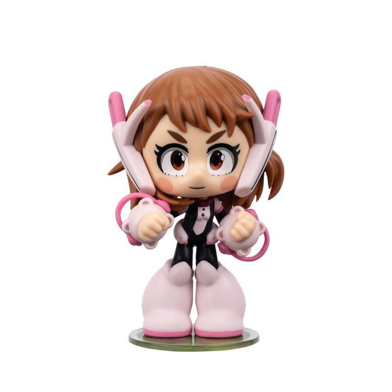 Total Anime Ochaco Uraraka Kawaii 4Inch Scale Articulated MiniFigure with Display Base - Image 3