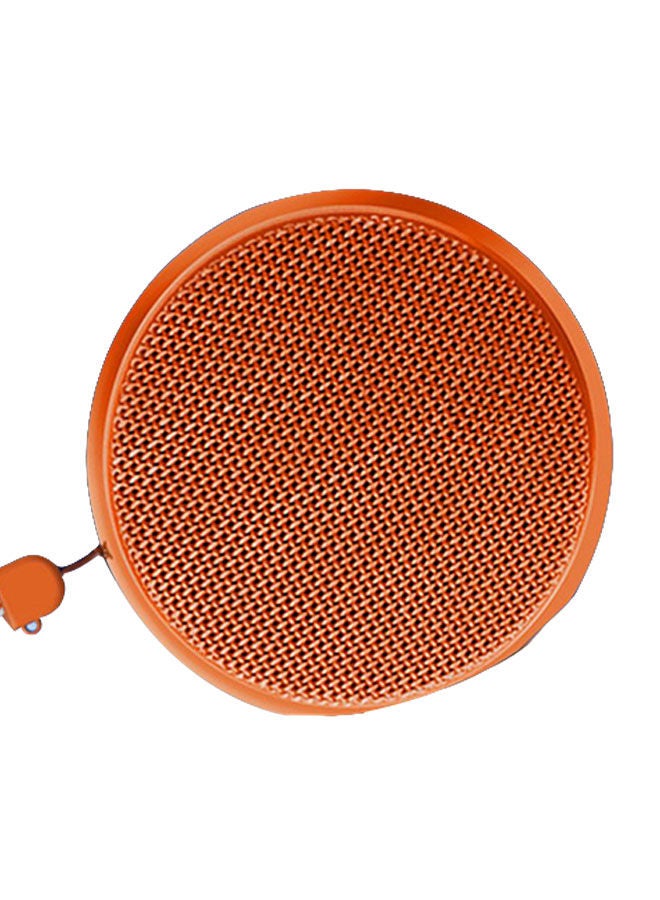 NIBEMINENT Mini Portable Outdoor Sports Wireless Bluetooth Speaker Orange  - Image 1