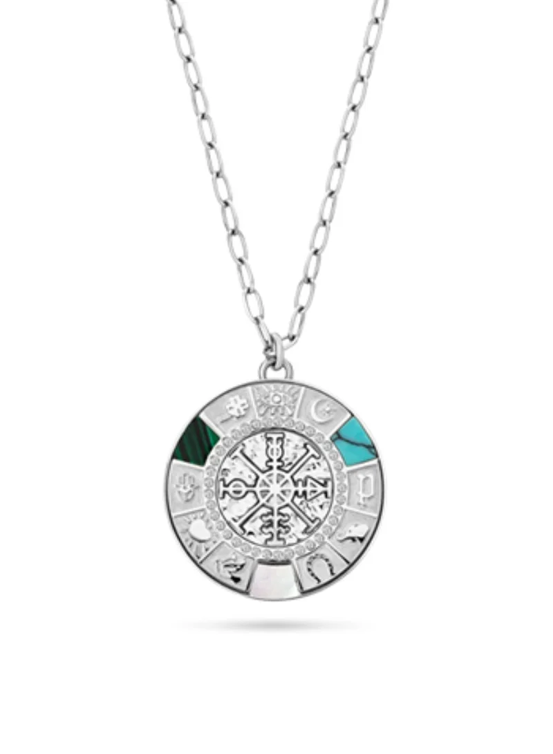 بوليس Women's Icon Staineless Steel Necklace