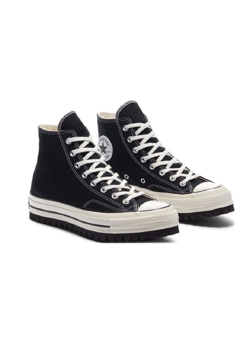 CONVERSE - Classic High Top Platform Sneaker Black - Image 1