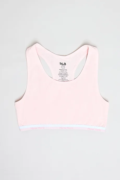 R&B 2 Pack Printed Waistband Sports Bras