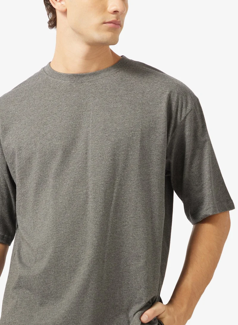 Seventy Five Basics  Pack of 2 Oversized T-Shirt for Men | Best Price UAE