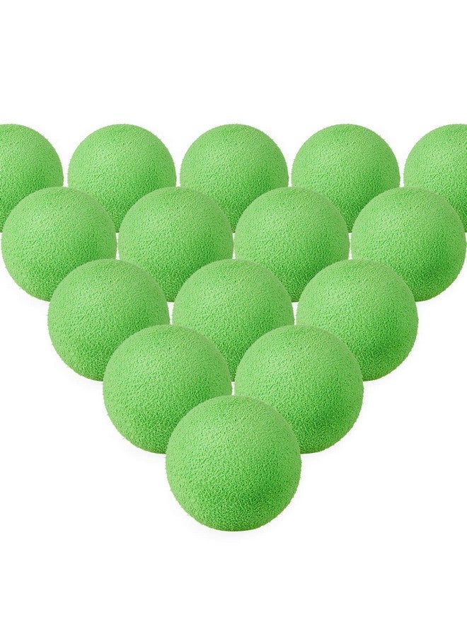Frienda 24 Pieces Refill Balls Soft Foam Balls Approx 1.2 Inch In Diameter Power Foam Ball Refills (Green) - Image 2