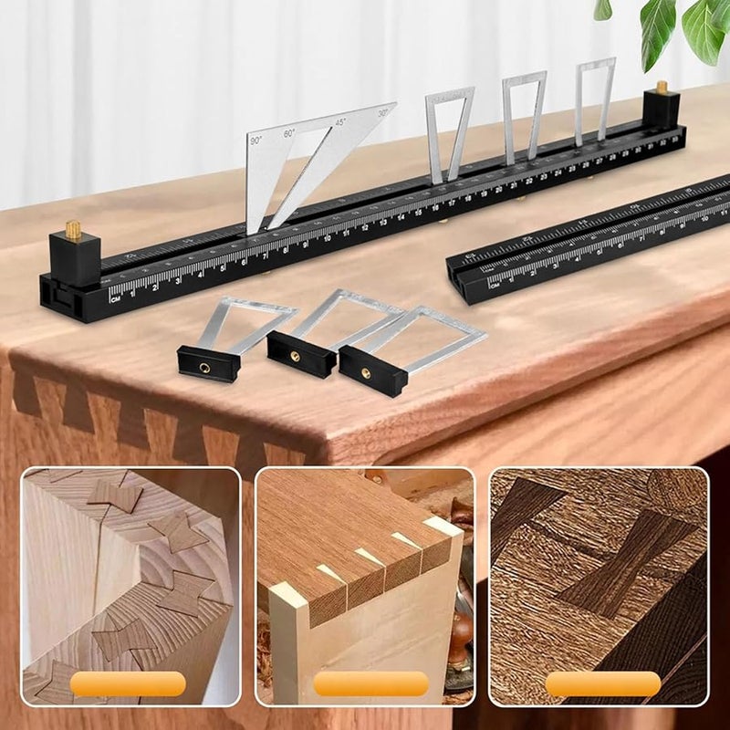 FTVOGUE Dovetail Clamp Marker Tool Multifunctional Mark Scriber 1 4 1 5 1 6 1 7 1 8 1 9 Ratio - Image 3