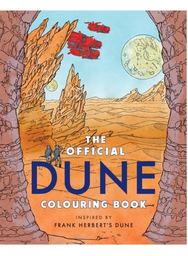 The Official Dune Colouring Book - Paperback