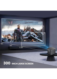 كيلا جهاز عرض 4K 4K مع 2.4G/5G مزدوج WiFi وبلوتوث5.3، 20000 LUX أصلي 1080P كامل الوضوح 1080P، 4D/4P تصحيح الانحراف الرئيسي للمنازل  - Image 4