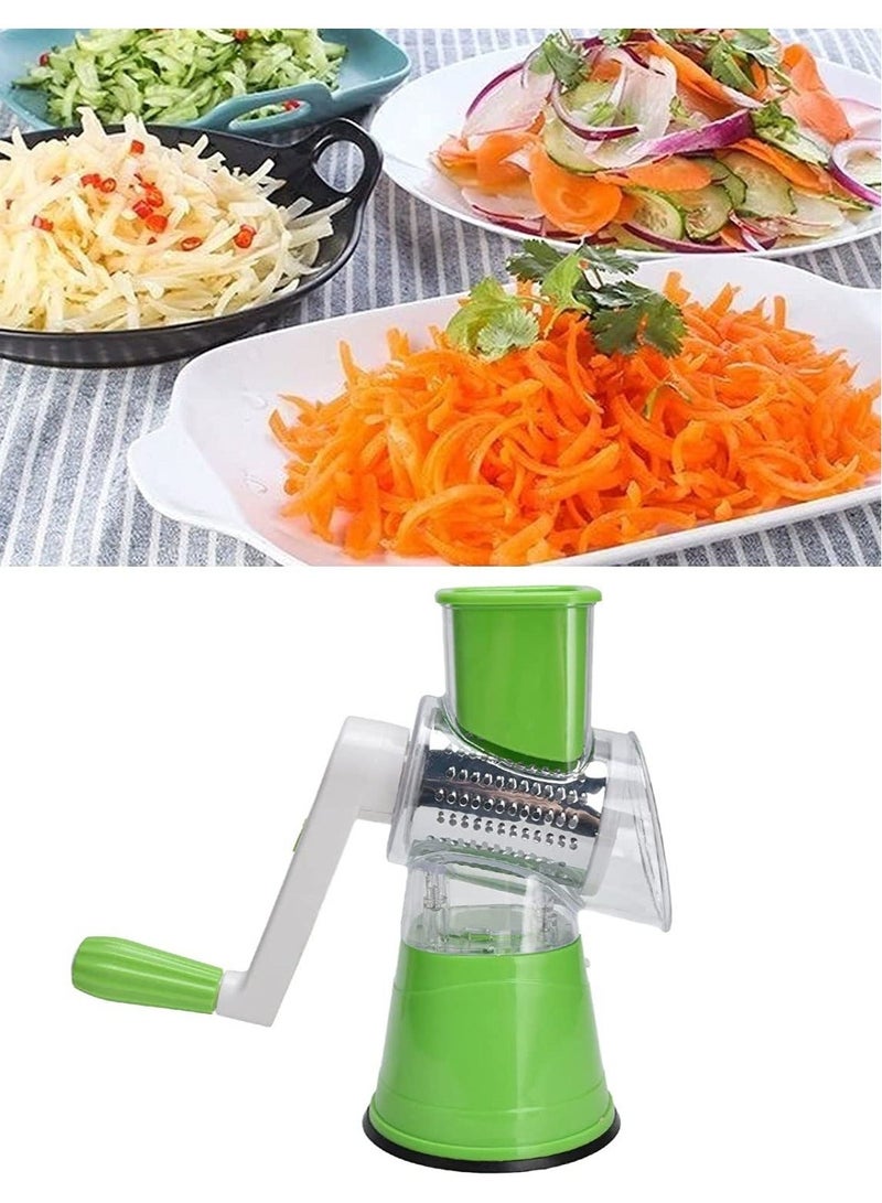 دينكس قطاعة ومبشرة خضار دوارة متعددة الاستخدامات - لون أخضر - من دنكس - Image 5