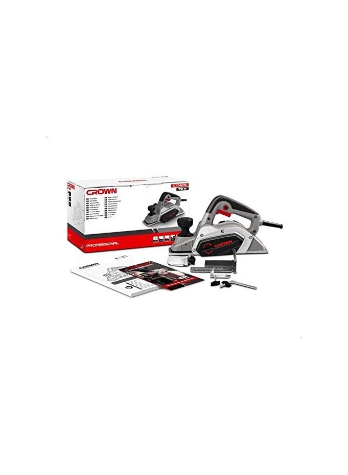 CROWN Electric Planer 82mm 710W – CT14019 - Image 2
